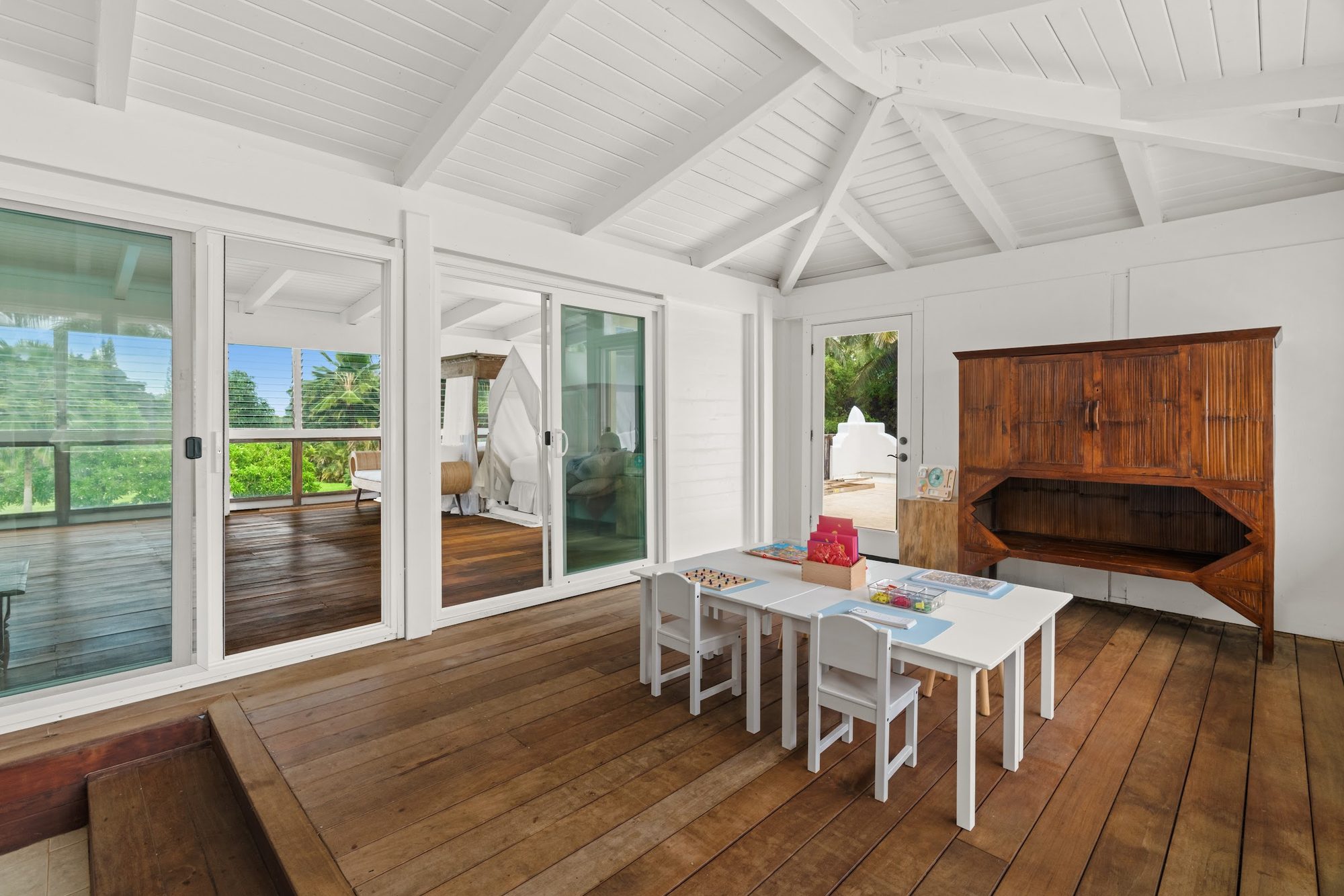 Informal dining area